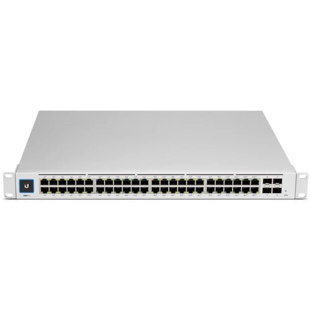 Switch zarządzalny Ubiquiti UniFi USW-PRO-48-EU, layer 3, 48x 100|1000Mbps RJ45, 4x 10Gbps SFP+ | Sklep ITnes.pl, IT for BUSINES Switch zarządzalny Ubiquiti UniFi USW-PRO-48-EU, layer 3, 48x 100|1000Mbps RJ45, 4x 10Gbps SFP+ | Sklep ITnes.pl, IT for BUSINES