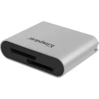 Czytnik kart pamięci Kingston Workflow USB-C WFS-SD - Kolor srebrny, Czarny | Sklep ITnes.pl - IT for BUSINESS
