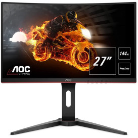 Monitor AOC C27G1 - 27"/1920x1080 (Full HD)/144Hz/zakrzywiony/VA/FreeSync/1 ms/Czarny