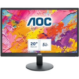 Monitor AOC e2070Swn E2070SWN - 19,5"/1600x900 (HD+)/60Hz/TN/5 ms/Czarny