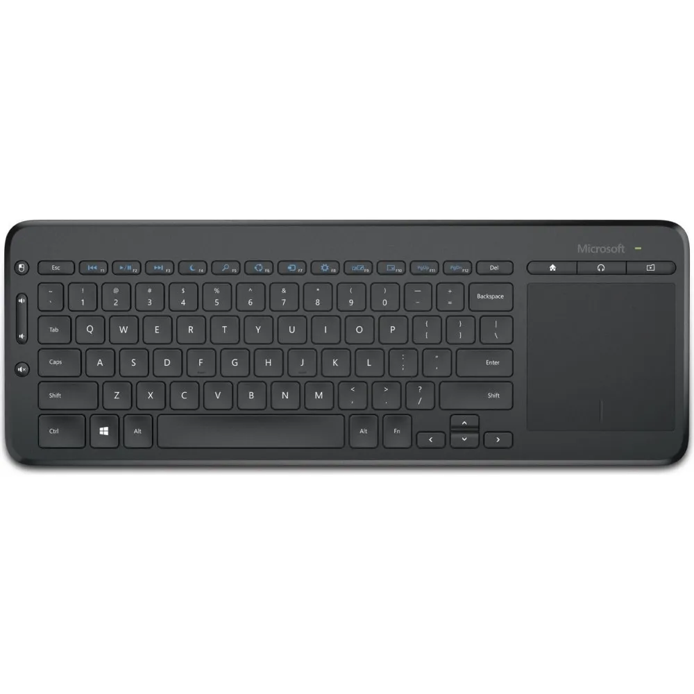 Klawiatura bezprzewodowa Microsoft All-in-One Media Keyboard N9Z-00022 - Czarna - N9Z-00022 | Sklep ITnes.pl - IT for BUSINESS