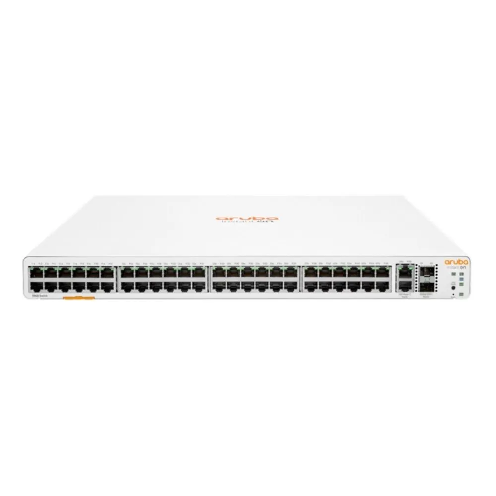 Switch zarządzalny HPE Aruba Instant On 1960 JL809A, 48x 100|1000Mbps RJ45, 2x 10Gbps RJ45, 2x 10Gbps SFP+, POE+ 600W | Sklep IT