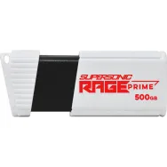 Pendrive Patriot Supersonic Rage Prime 500GB - Biały, Czerwony - PEF500GRPMW32U | Sklep ITnes.pl - IT for BUSINESS