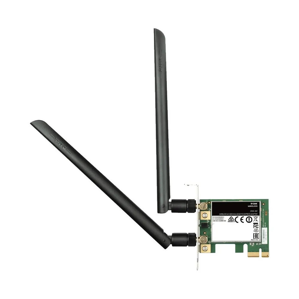 Karta sieciowa Wi-Fi D-Link DWA-582, AC1200, PCI-E | Sklep ITnes.pl, IT for BUSINESS Karta sieciowa Wi-Fi D-Link DWA-582, AC1200, PCI-E | Sklep ITnes.pl, IT for BUSINESS