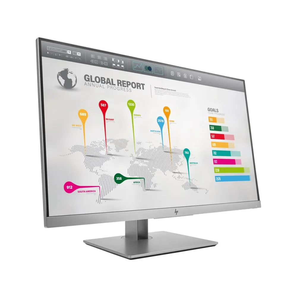 Zdjęcie produktu Monitor HP EliteDisplay E273q 1FH52AA - 27"/2560x1440 (QHD)/60Hz/IPS/5 ms/pivot/USB-C/Czarno-srebrny