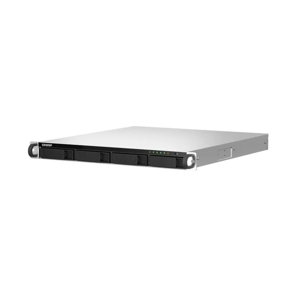 Serwer NAS QNAP Rack TS-464U-5VC - Rack (1U)/Intel Celeron N5105/N5095/16 GB RAM/30 TB/4 wnęki/3 lata Carry-in