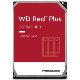 Dysk HDD 8 TB SATA 3,5" WD Red Plus WD80EFBX - 3,5"/SATA III/210-210 MBps/256 MB/7200 rpm