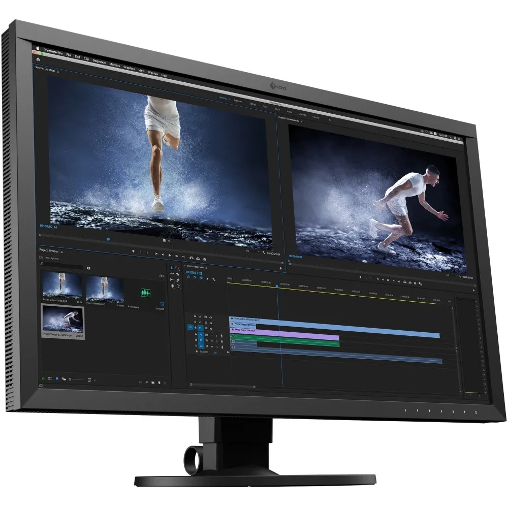 Monitor EIZO ColorEdge CS2740 - 26,9"/3840x2160 (4K)/60Hz/IPS/10 ms/pivot/USB-C/Czarny