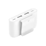 Hub USB-C Belkin BUZ001BT2MWHB7 - 4 porty, Biały