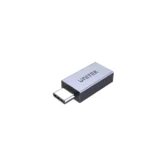 Adapter Unitek USB-C na USB-C A1038GY01, USB4, 40Gbps, 240W, 8K 60Hz, Szary | Sklep ITnes.pl, IT for BUSINESS