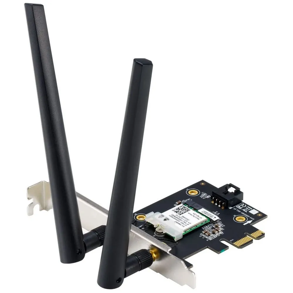 Karta sieciowa Wi-Fi ASUS PCE-AX1800, Standard AX1800, Dual Band, WiFi 6, Bluetooth 5.2, WPA3 | Sklep ITnes.pl, IT for BUSINESS