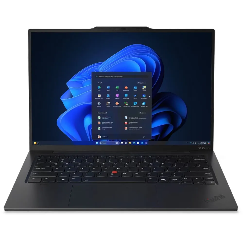 Laptop Lenovo ThinkPad X1 Carbon Gen 13 21NXKY52LPB - Core Ultra 7 265U vPro/14" WQXGA+ OLED HDR MT/RAM 64GB/2TB/5G/Win 11 Pro - zdjęcie