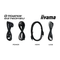 Monitor iiyama G-MASTER G2760HSU-B3, 27", 1920x1080 (FHD), 165Hz, TN, FreeSync, HDR, 0,5 ms, Czarny | Sklep ITnes.pl, IT for BUS