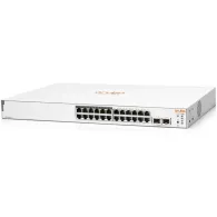 Switch zarządzalny HPE Aruba Imstant On 1830 JL813A, 24x 100|1000Mbps LAN, 2x 1000Mbps SFP, POE 195W | Sklep ITnes.pl, IT for BU