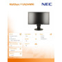 Monitor NEC MultiSync EA224WMi black 60003336 - zdjęcie poglądowe 6