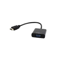 Adapter Gembird HDMI do VGA i Audio A-HDMI-VGA-03, 15 cm, 1920x1080 60Hz, Czarny | Sklep ITnes.pl, IT for BUSINESS