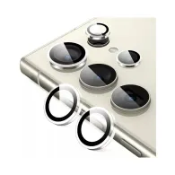 Szkło na aparat i obiektyw Crong Lens Ring do Samsung Galaxy S24 Ultra CRG-LRSGS24U-CLR - Przezroczyste