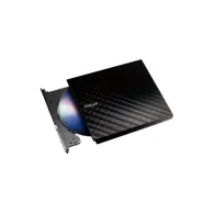Napęd optyczny zewnętrzny ASUS SDRW-08D2S-U Lite Slim DVD USB 90-DQ0435-UA221KZ - Czarny