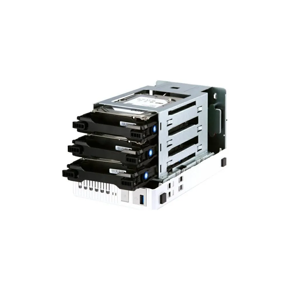 Serwer NAS QNAP Tower TS-351-4G - Tower/Intel Celeron J1800/4 GB RAM/3 wnęki/hot-swap/2 lata Carry-in