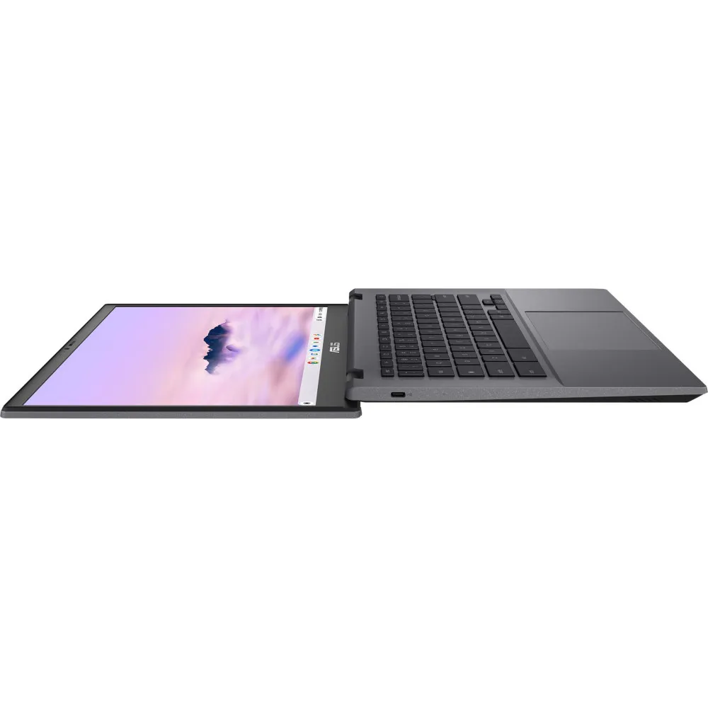Laptop ASUS Chromebook Plus Enterprise CB3402 90NX07P2-M00LE0 CB3402CVA-MW0537 - i5-1335U/14" FHD MT/RAM 16GB/UFS 256GB/Rocky Grey/ChromeOS/3OS - zdjęcie