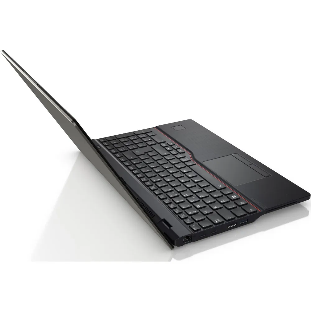 Laptop Fujitsu LifeBook E5512 VFY:E5512MF5GMPL - i5-1235U/15,6" FHD IPS/RAM 16GB/SSD 512GB/Czarno-srebrny/Windows 11 Pro/1CI - zdjęcie