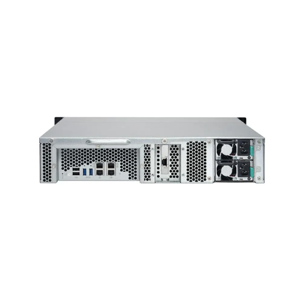 Serwer NAS QNAP Rack TS-863XU-RP-Q5Q - Rack (2U)/AMD G-Series GX-420MC/4 GB RAM/4 TB/8 wnęk/hot-swap/3 lata Carry-in