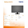 Monitor NEC MultiSync EA271U Black 60004302 - zdjęcie poglądowe 5