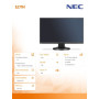 Monitor NEC MultiSync E271N Black 60004496 - zdjęcie poglądowe 7