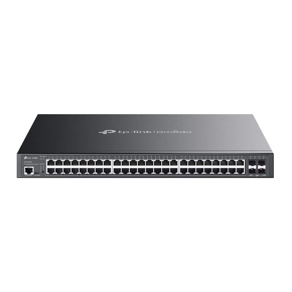 Switch zarządzalny TP-Link SG3452XMPP, Layer L2+, Omada, 48x 1GbE RJ45, 4x 10bE SFP+, PoE++ 750W | Sklep ITnes.pl, IT for BUSINE