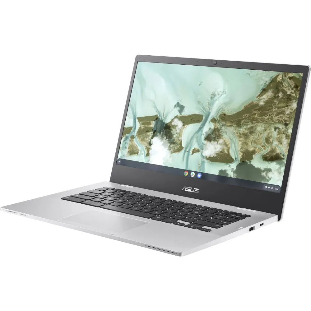 Laptop ASUS Chromebook CX1 CX1400 CX1400CNA-EK0139 - Celeron N3350/14" Full HD/RAM 4GB/eMMC 64GB/Srebrny/ChromeOS/3 lata On-Site - zdjęcie
