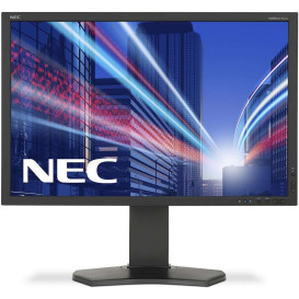 Monitor NEC MultiSync P242W 60003419 - 24"/1920x1200 (WUXGA)/85Hz/16:10/IPS/8 ms/Czarny