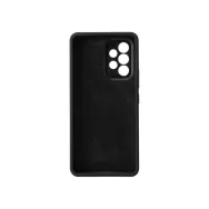 Etui ochronne na smartfon eSTUFF MADRID Silk-touch Silicone case do Galaxy A53 5G ES673195-BULK, Czarne | Sklep ITnes.pl, IT for