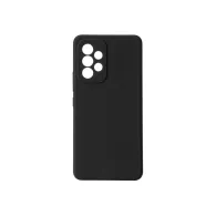 Etui ochronne na smartfon eSTUFF MADRID Silk-touch Silicone case do Galaxy A53 5G ES673195-BULK, Czarne | Sklep ITnes.pl, IT for