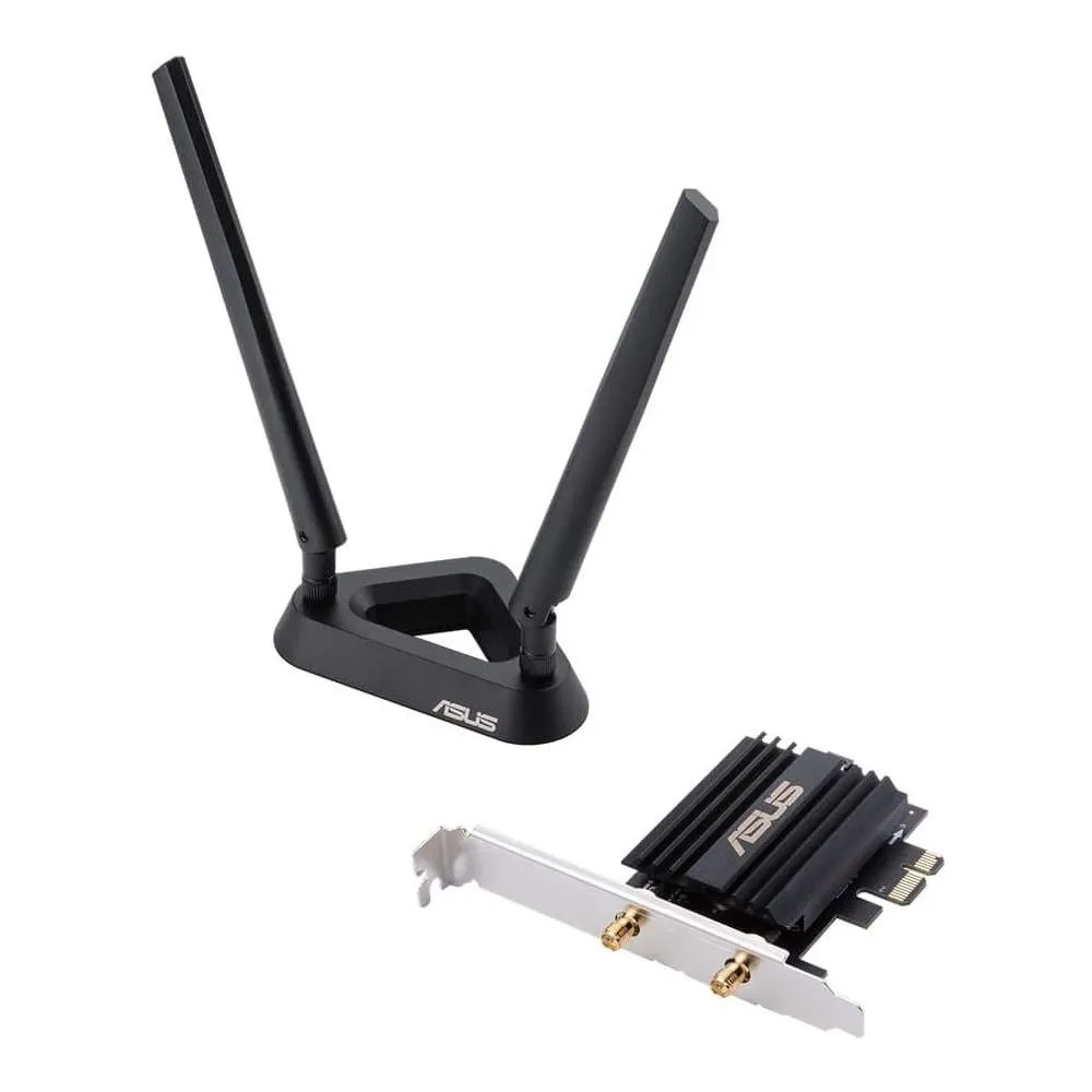 Karta sieciowa Wi-Fi ASUS PCE-AX58BT, Dual Band, Bluetooth 5.0, PCIE, 2x RP-SMA | Sklep ITnes.pl, IT for BUSINESS