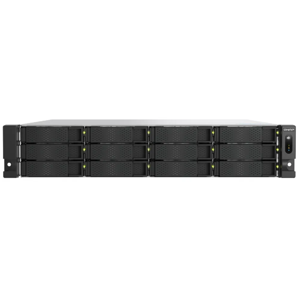 Serwer NAS QNAP Rack TS-H1277AXU-RP-R7-32G, Rack (2U), Ryzen 5 7000 series, 32GB RAM, 12 wnęk, 5 lat Carry-in | Sklep ITnes.pl, 