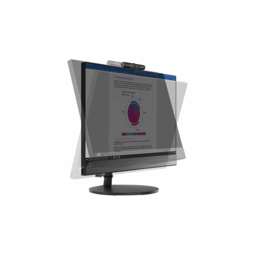 Komputer All-in-One Lenovo V530-22ICB 10US0005PB - i3-8100T/21,5" FHD/RAM 4GB/HDD 1TB/Czarny/WiFi/DVD/Windows 10 Pro/1 rok OS - zdjęcie