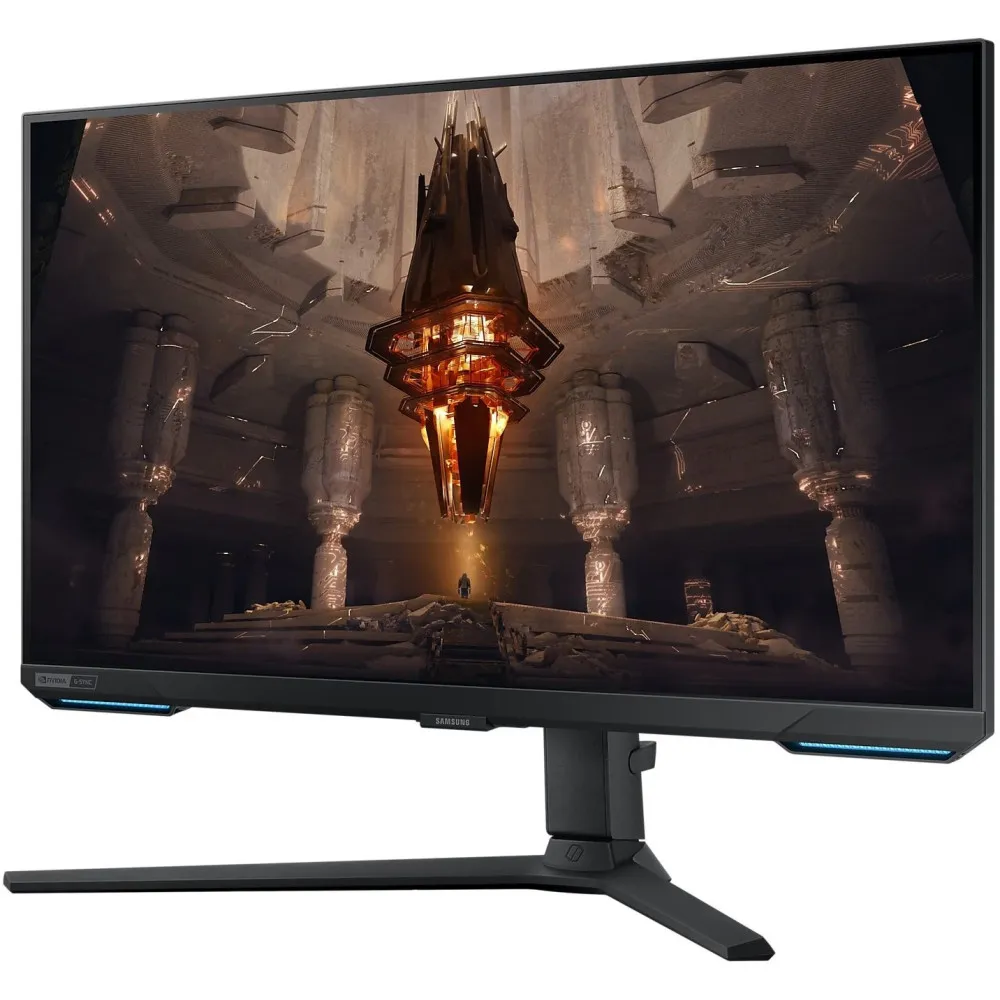 Zdjęcie produktu Monitor Samsung Odyssey LS28BG700EPXEN - 28"/3840x2160 (4K)/144Hz/IPS/FreeSync/HDR/1 ms/pivot/Czarny