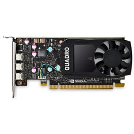 Karta graficzna PNY Quadro P400 PCI-Express 3.0 x16 LP 2GB GDDR5 64bit 3x Mini DP 1.5 VCQP400V2-PB - Kolor srebrny, Czarna