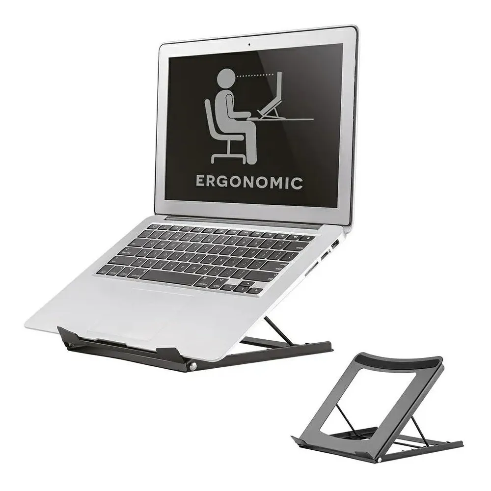 Neomounts Foldable laptop and tablet stand, Black - NSLS075BLACK | Sklep ITnes.pl - IT for BUSINESS