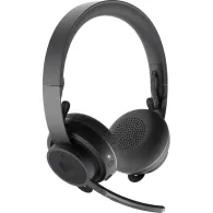 Słuchawki Logitech Zone Wireless Plus (wersja Teams) 981-000859 - Grafitowe