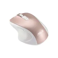 Bezgłośna mysz bezprzewodowa ASUS MW202 90XB066N-BMU010 - 4000 DPI, Różowe złoto