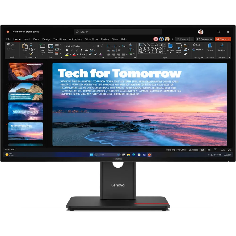 Monitor Lenovo ThinkVision T27QD-40 64AAGAT2EU - zdjęcie poglądowe 8