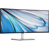 Monitor Dell UltraSharp U3425WE 210-BMDW, 34,14", 3440x1440 (UWQHD), 120Hz, 21:9, zakrzywiony, IPS, 8 ms, pivot, USB-C, Srebrny 