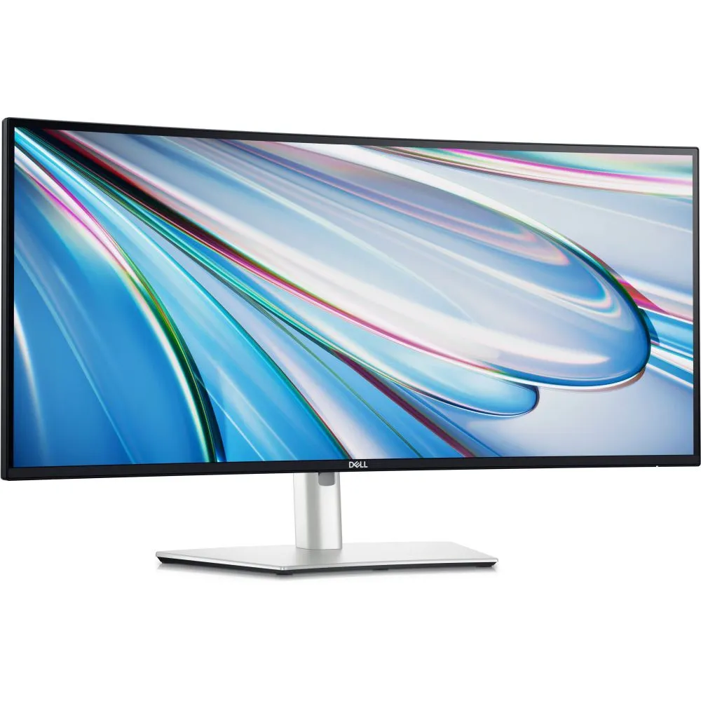 Zdjęcie produktu Monitor Dell UltraSharp U3425WE 210-BMDW - 34,14"/3440x1440 (UWQHD)/120Hz/21:9/zakrzywiony/IPS/8 ms/pivot/USB-C/Srebrny