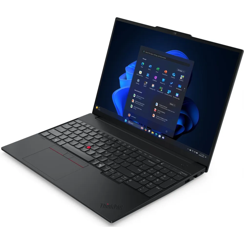 Laptop Lenovo ThinkPad E16 Gen 3 AMD 21ST001EPB - Ryzen 5 230/16" WUXGA IPS/RAM 16GB/SSD 512GB/Windows 11 Pro/1 rok Carry-in - zdjęcie