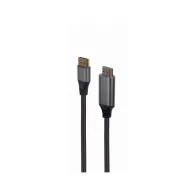 Kabel Gembird DisplayPort 1.2 do HDMI CC-DP-HDMI-4K-6, 4K 60Hz, 1,8 m, Czarny | Sklep ITnes.pl, IT for BUSINESS