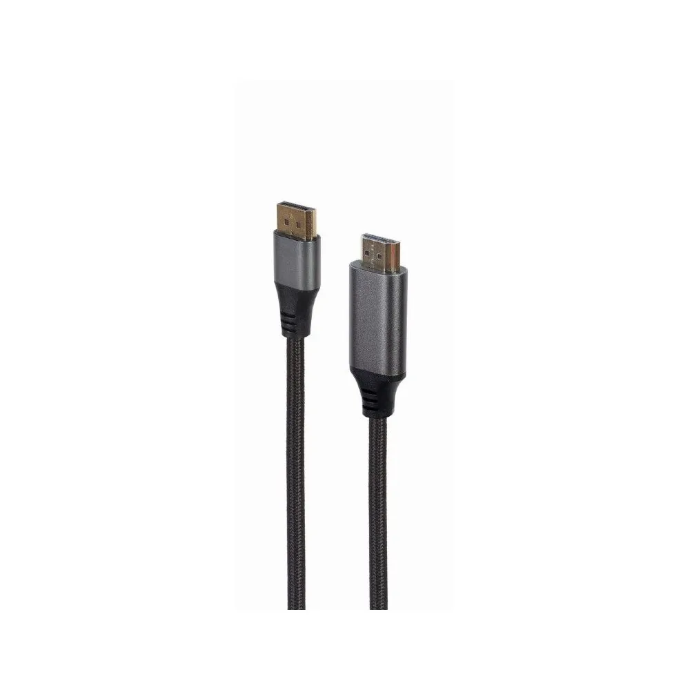 Kabel Gembird DisplayPort 1.2 do HDMI CC-DP-HDMI-4K-6, 4K 60Hz, 1,8 m, Czarny | Sklep ITnes.pl, IT for BUSINESS