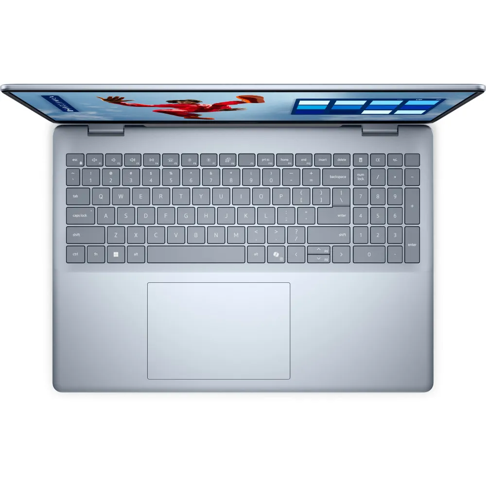 Zdjęcie produktu Laptop Dell 16 Plus DB16250 DB16250_LNL_207 - Core Ultra 7 256V/16" WQXGA HDR MT/RAM 16GB/512GB/Ice Blue/Win 11 Pro/3OS ProSupport NBD