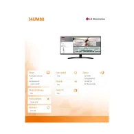 Monitor LG 34UM88 34UM88-P, 34", 3440x1440 (UWQHD), 21:9, IPS, FreeSync, 5 ms, Czarny | Sklep ITnes.pl, IT for BUSINESS
