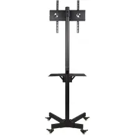 Stojak podłogowy na monitor Techly LCD/LED/Plazma 23-55" 100730 - 25 kg/Czarny | Sklep ITnes.pl - IT for BUSINESS